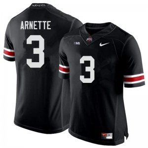 Men's Ohio State Buckeyes #3 Damon Arnette Black Nike NCAA College Football Jersey Best QFW1644KC